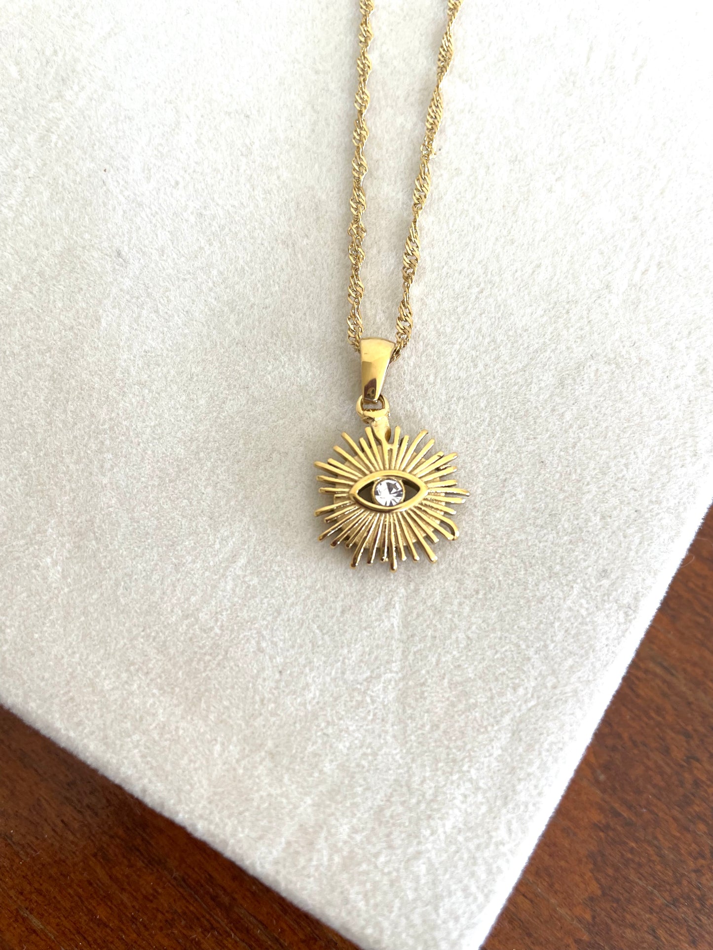 Sun necklace