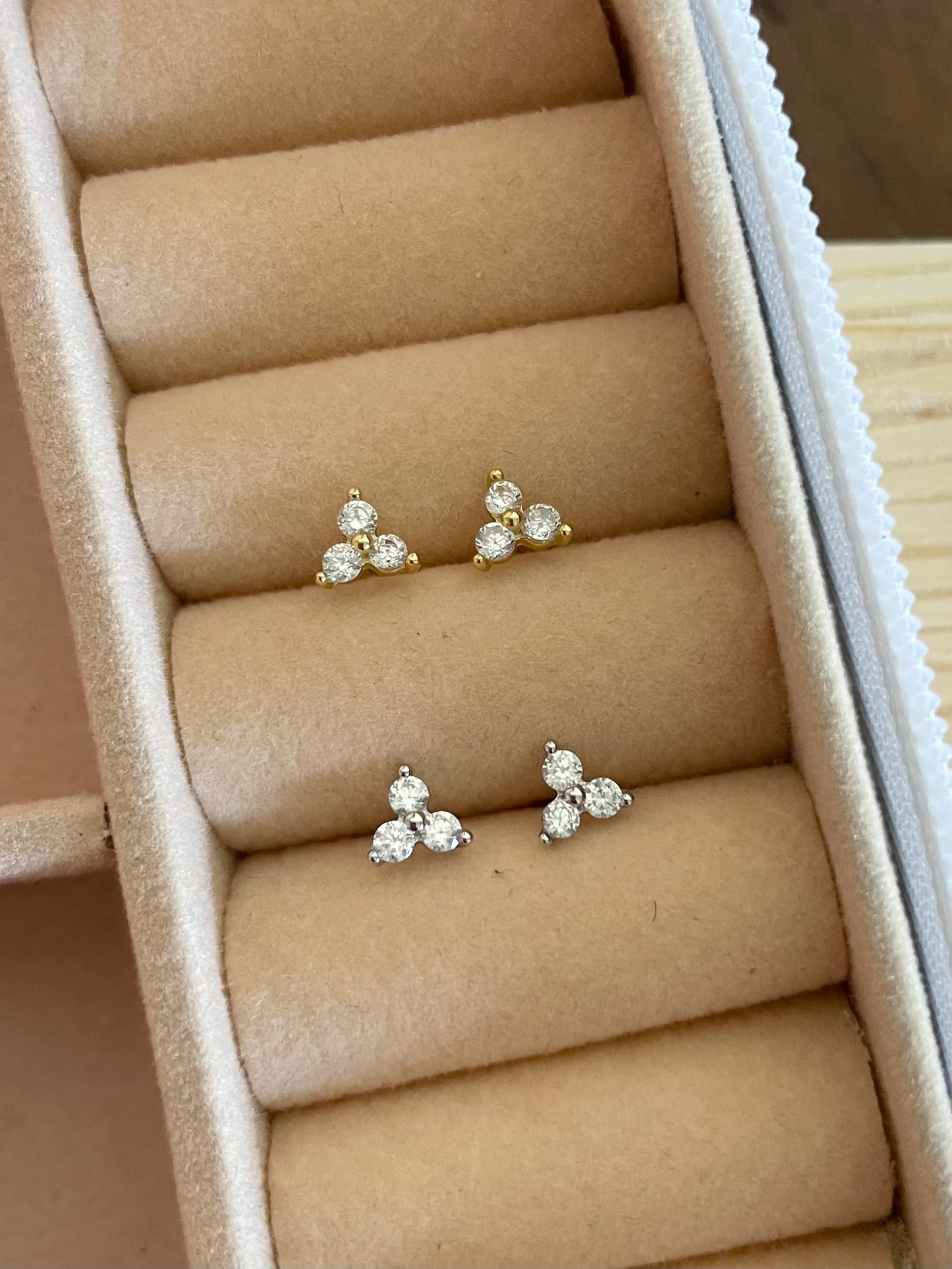 Triagon Earrings