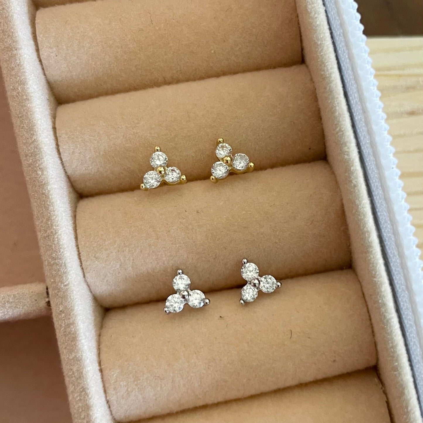 Triagon Earrings