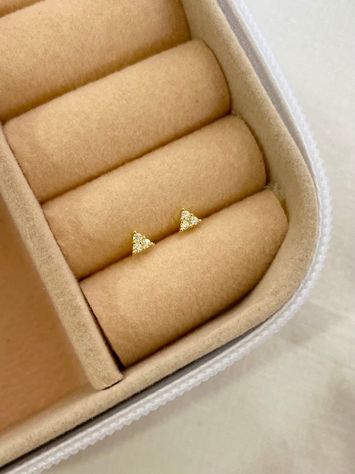 Triangle stud Earrings