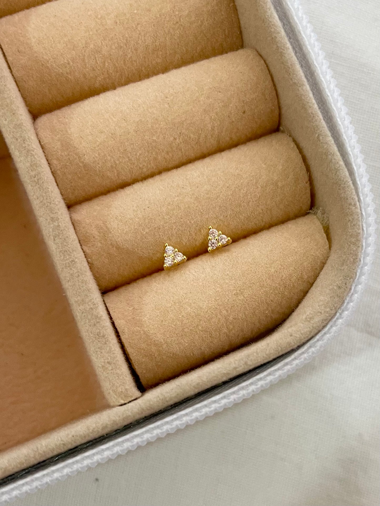 Triangle stud Earrings