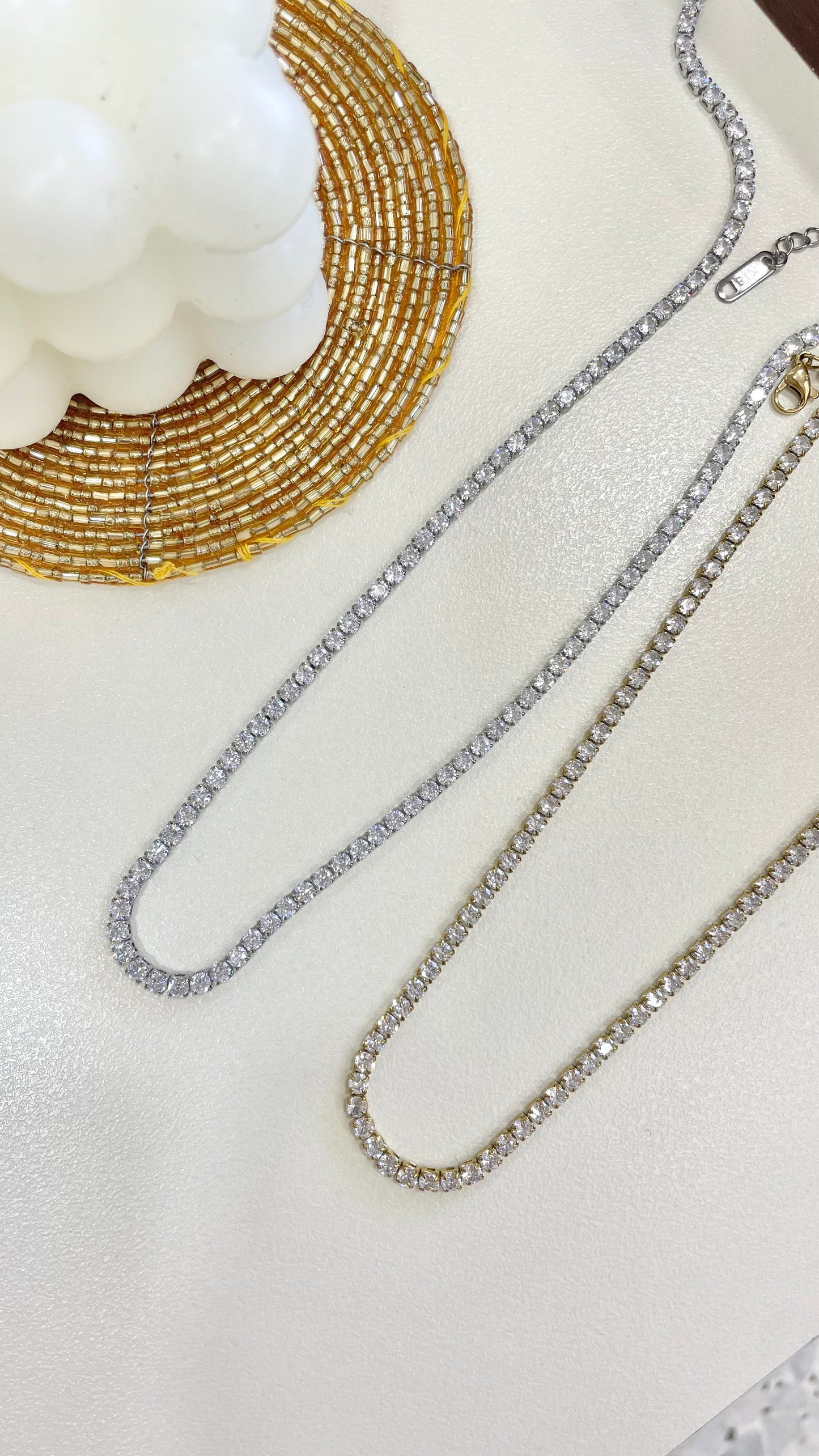 Tennis necklace