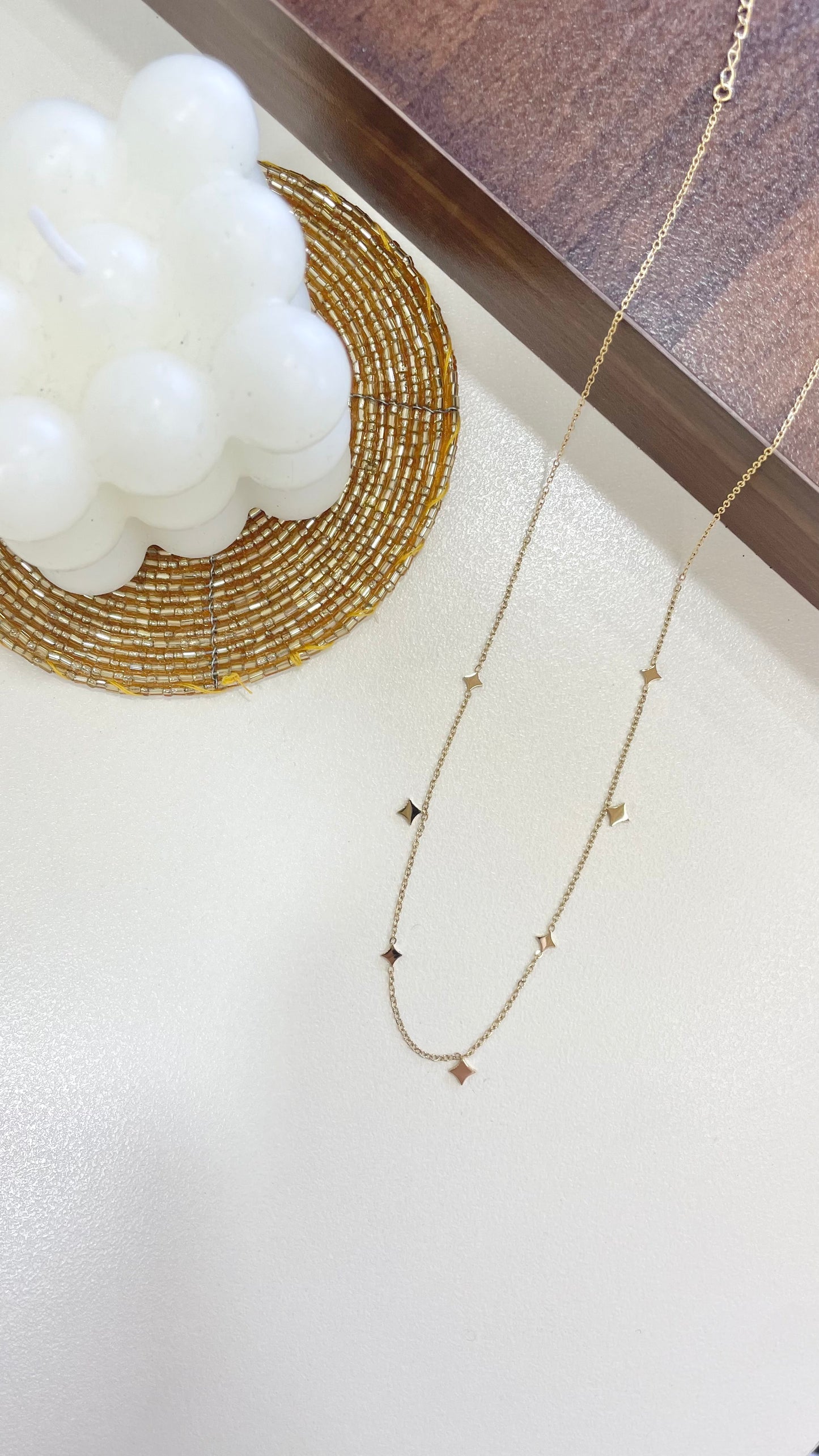 Serene sparkle necklace