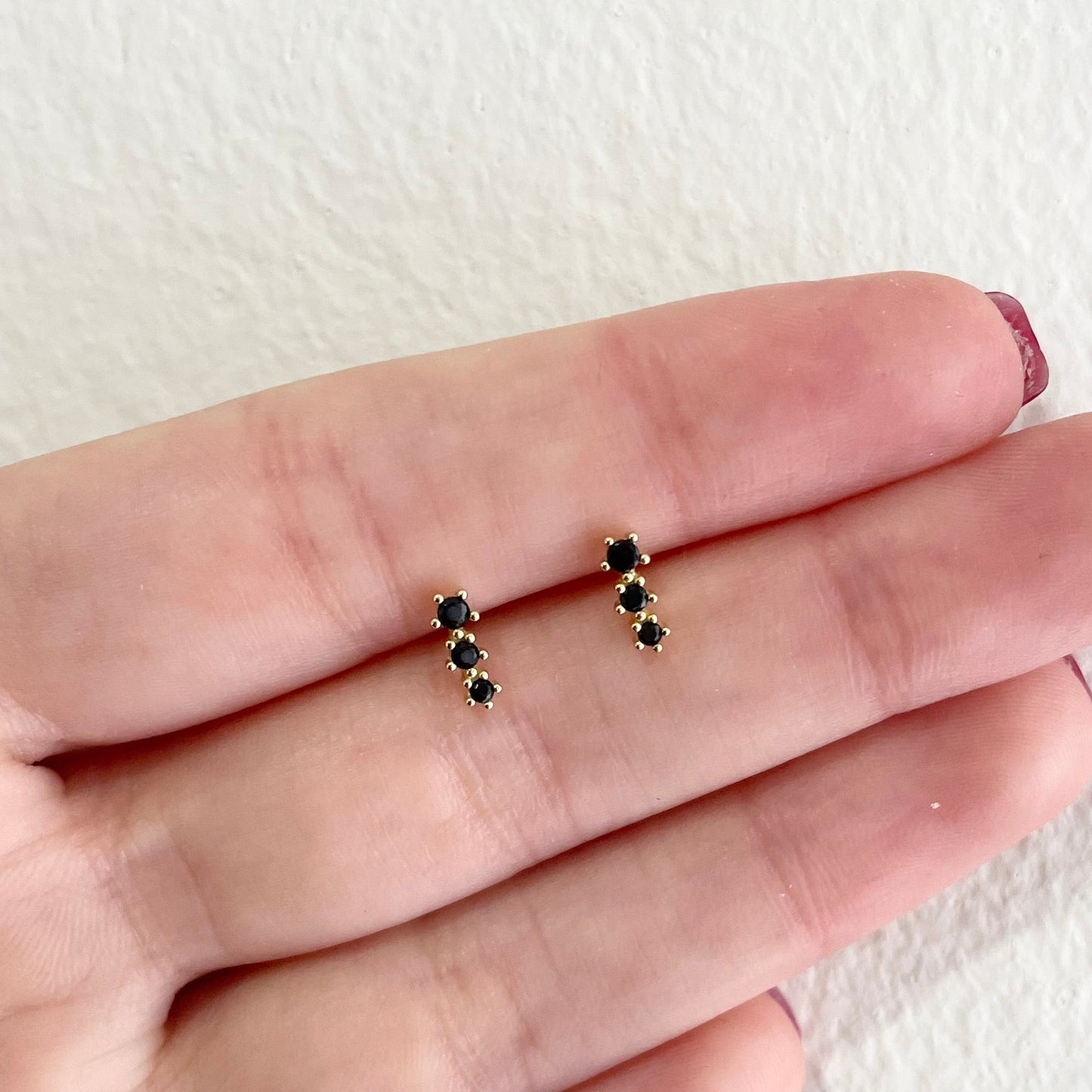 Charcoal Earrings