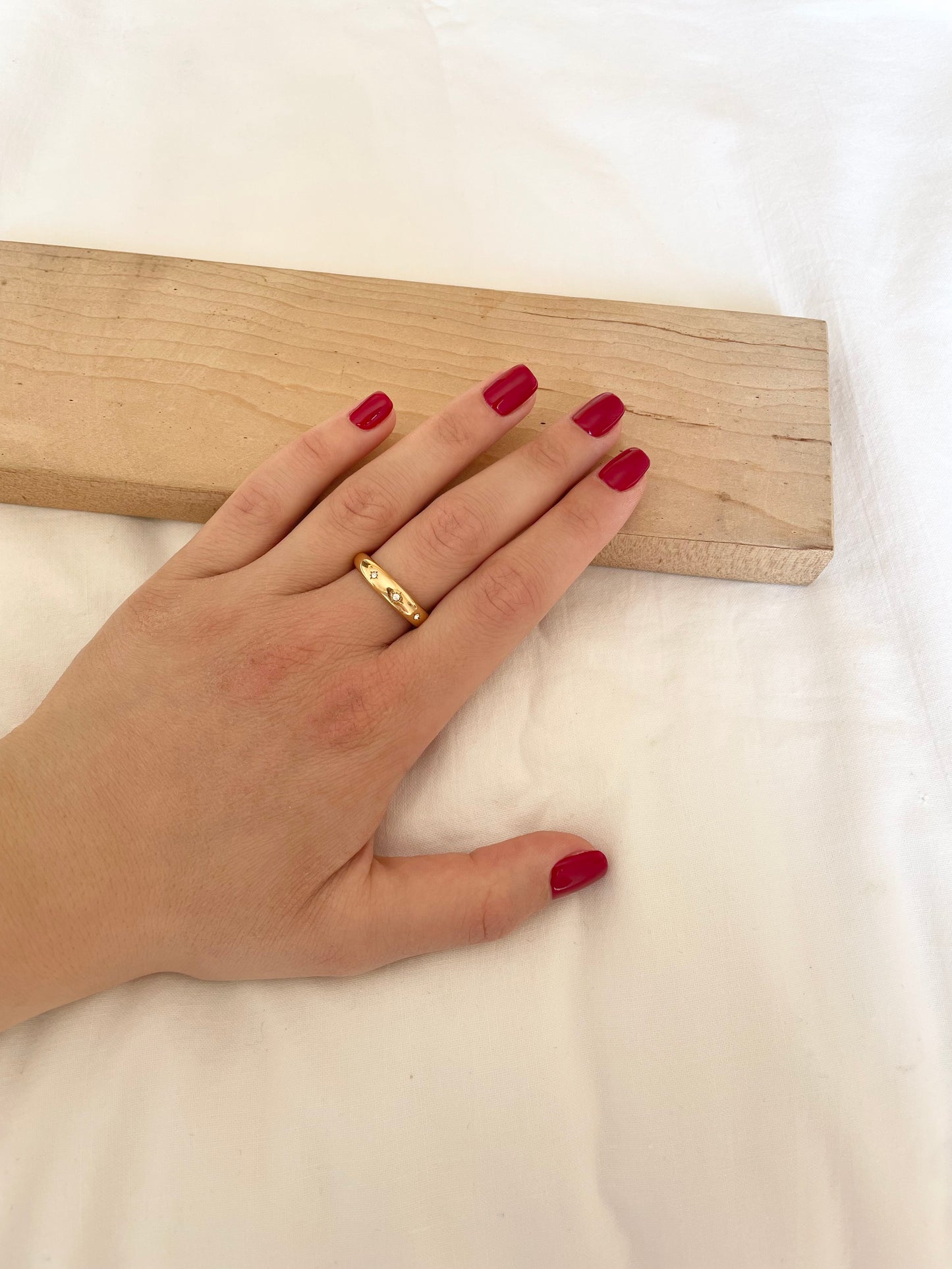 Celeste spark ring