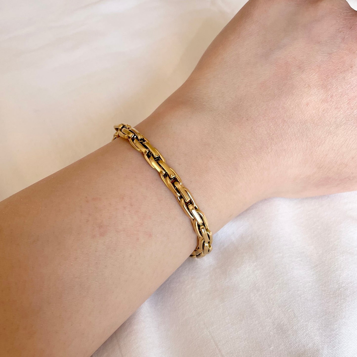 Chrome Wrap Bracelet