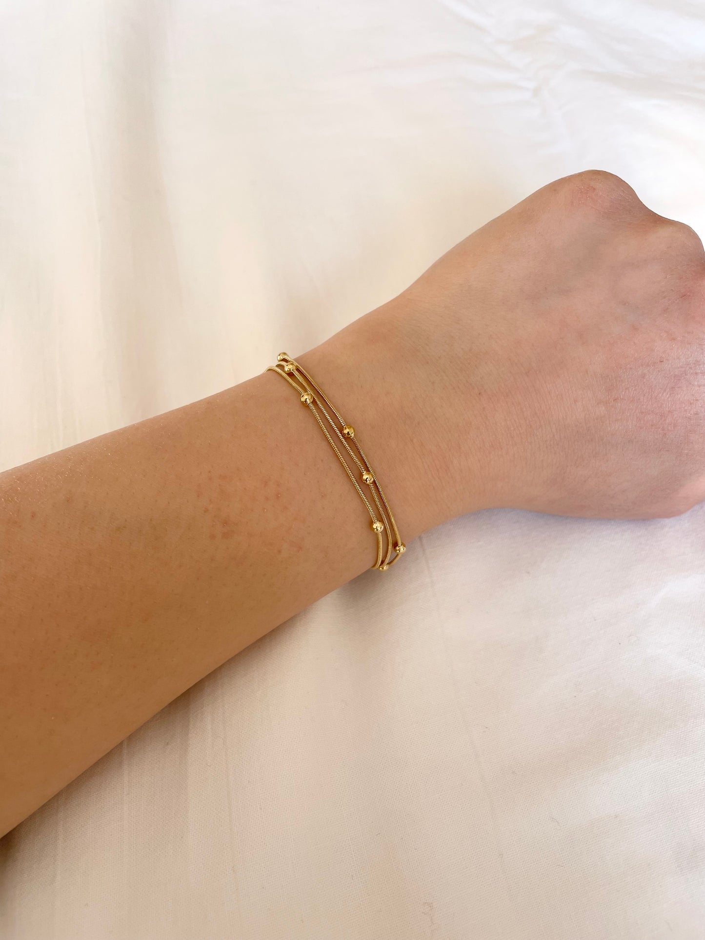 Sun-kissed Layers bracelet