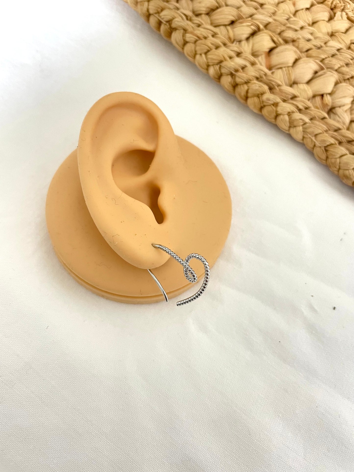 Special heart earrings