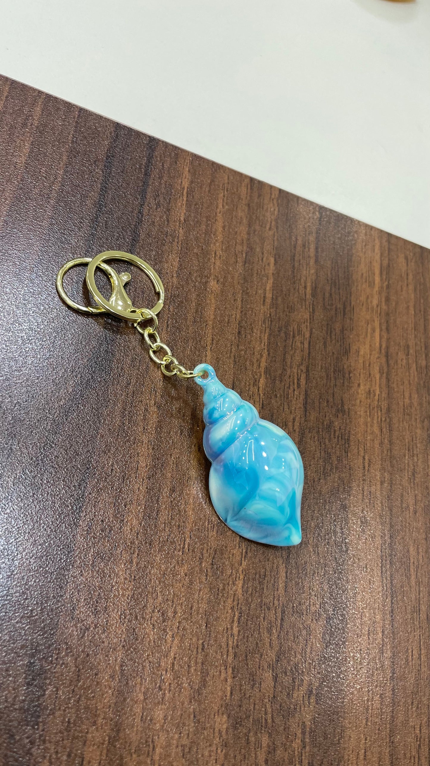 Seashell Keychain