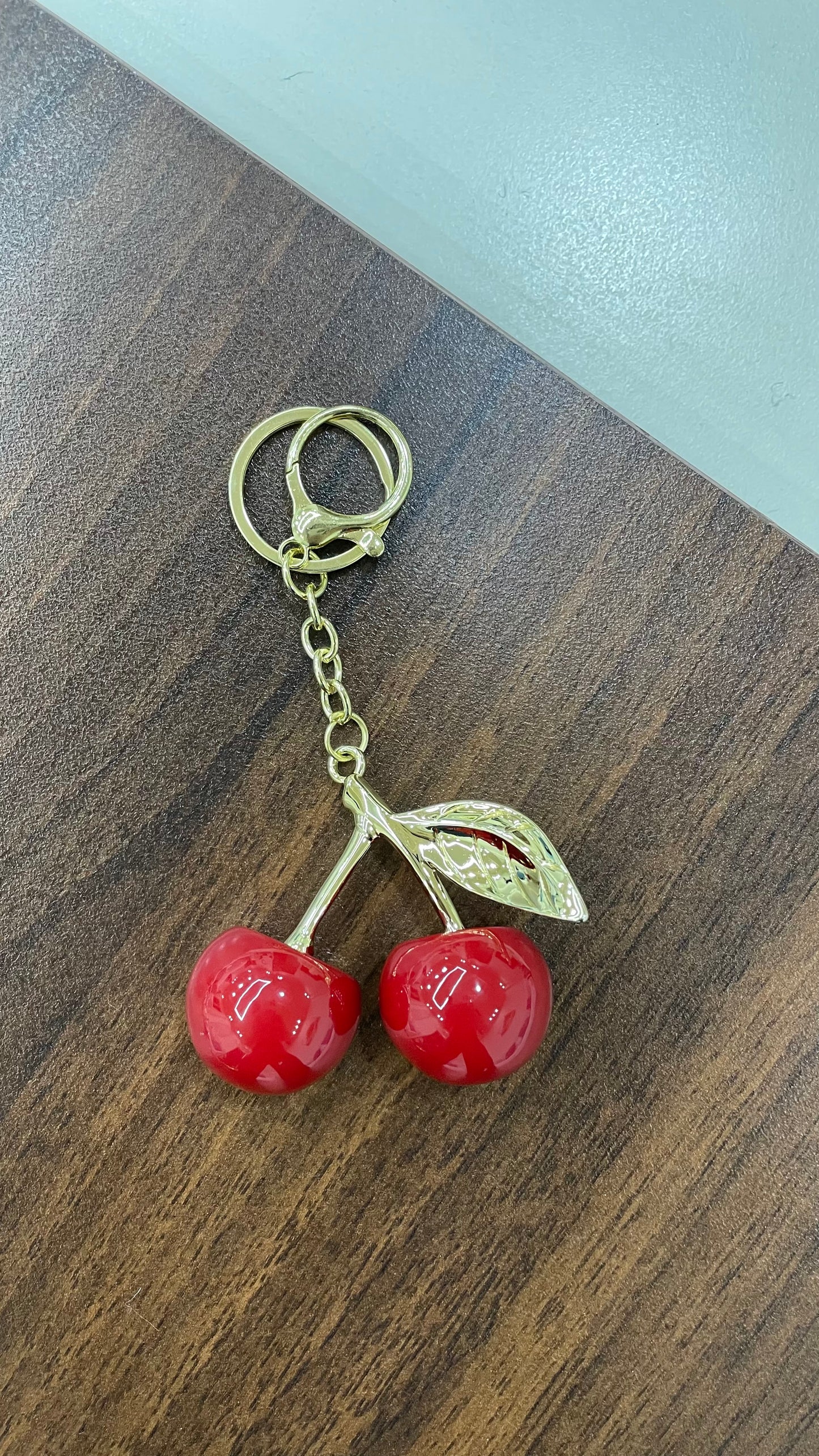 Cherry keychain
