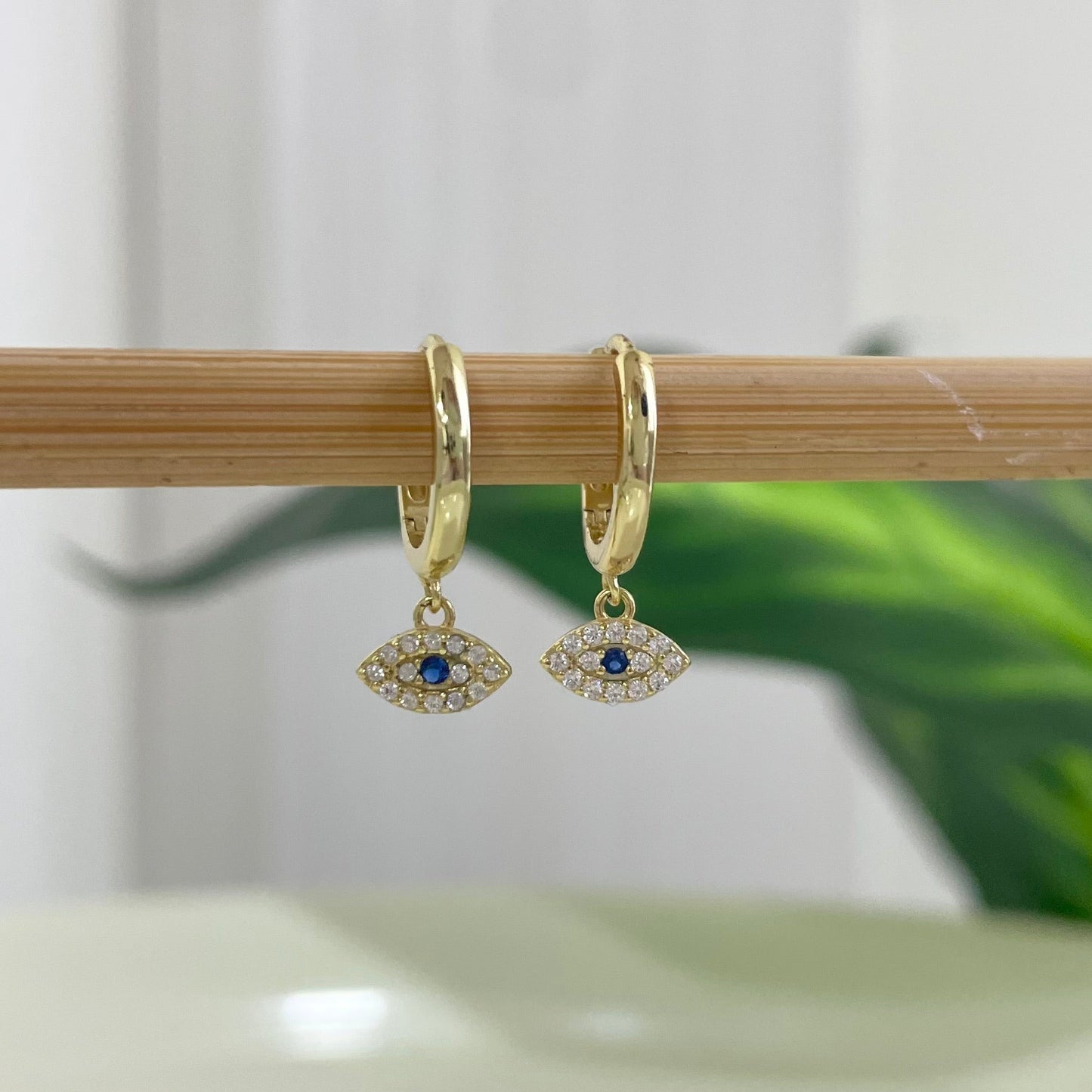 Eye Mini Hoops