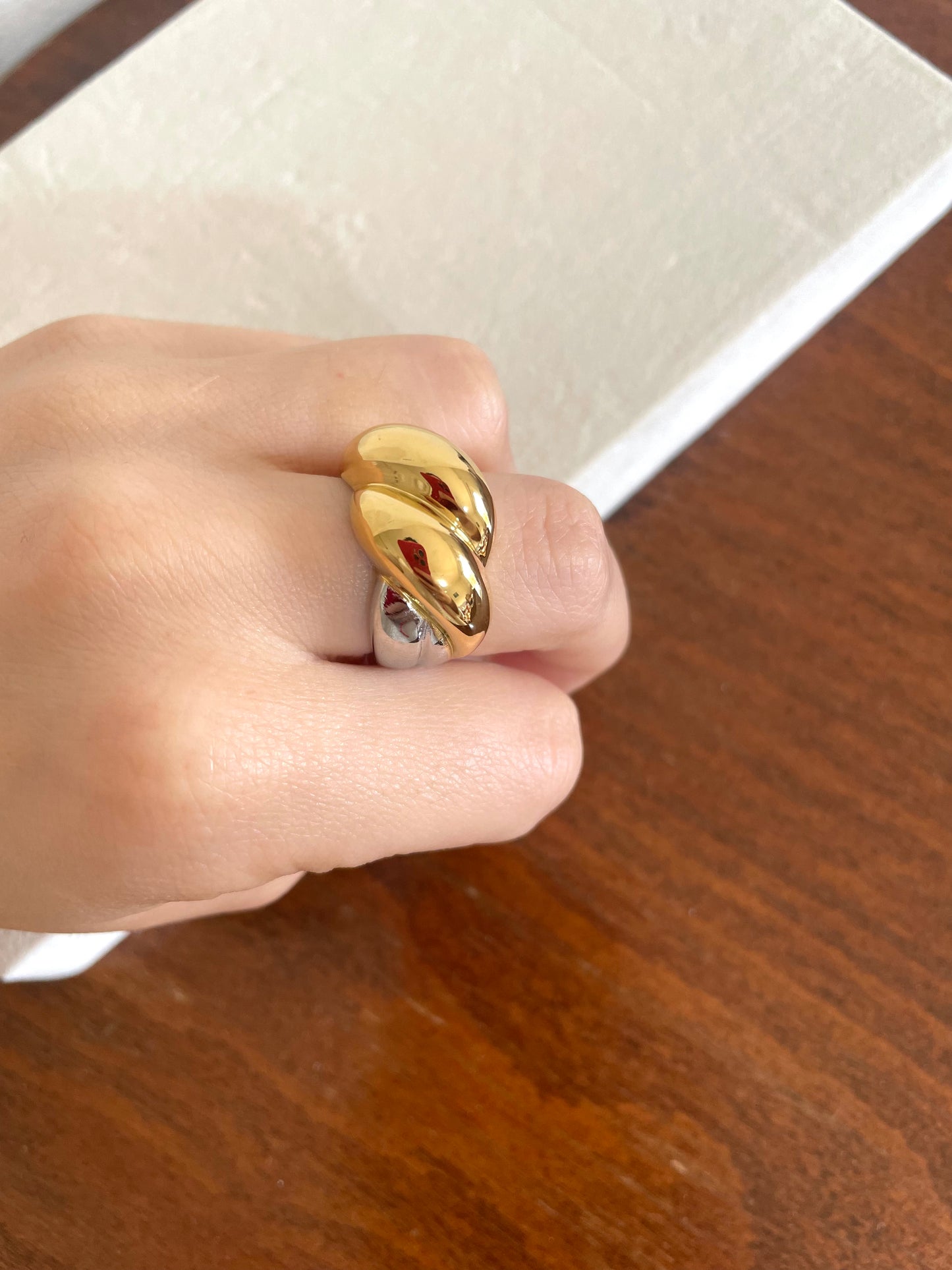 Mix Croissant ring