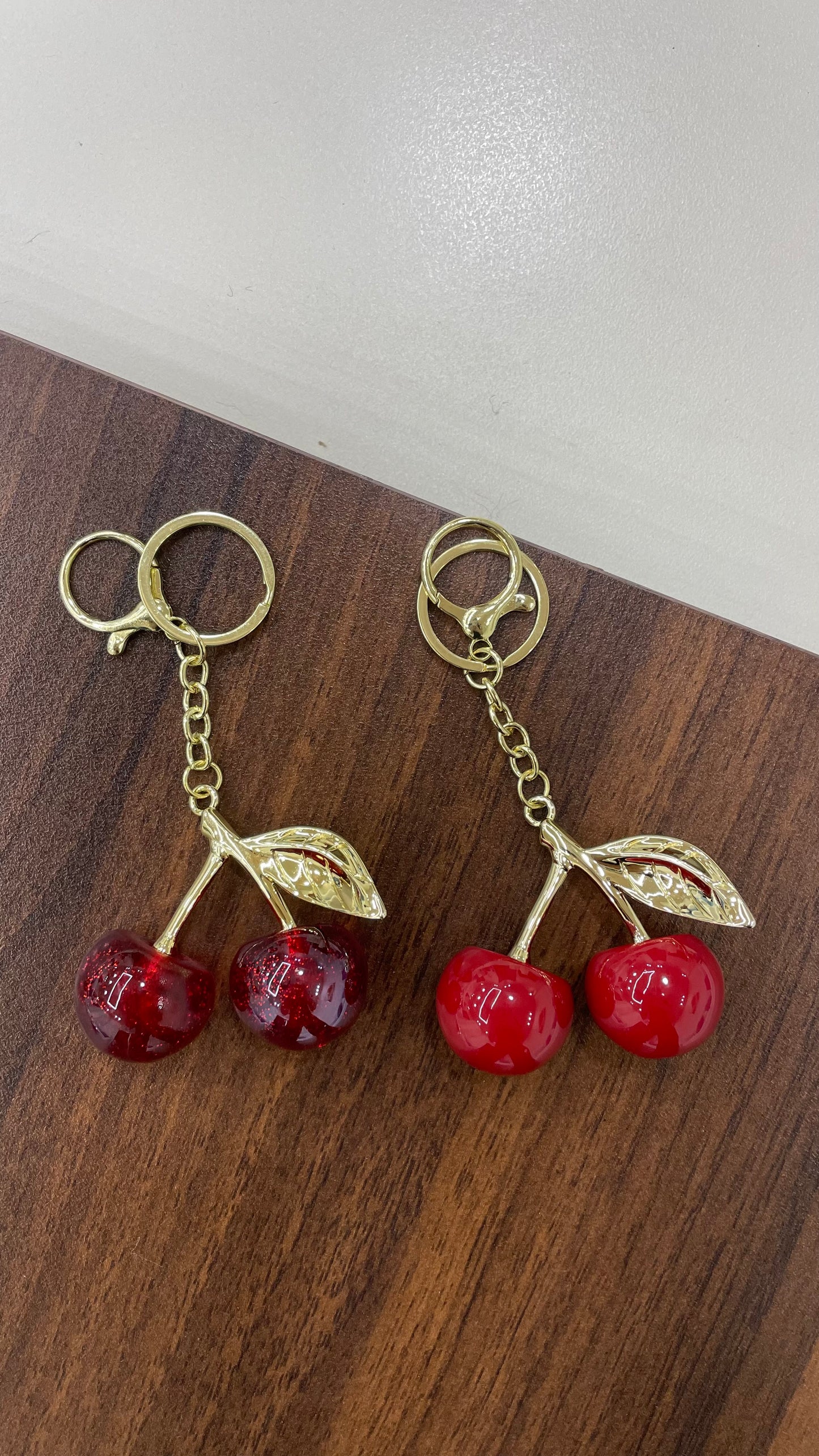 Cherry keychain