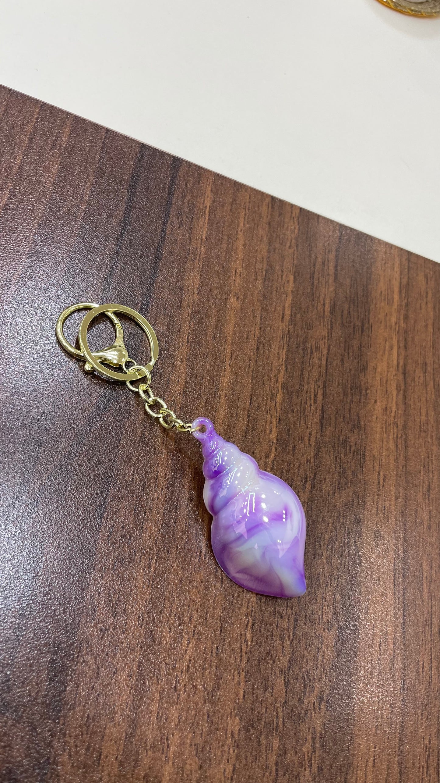 Seashell Keychain