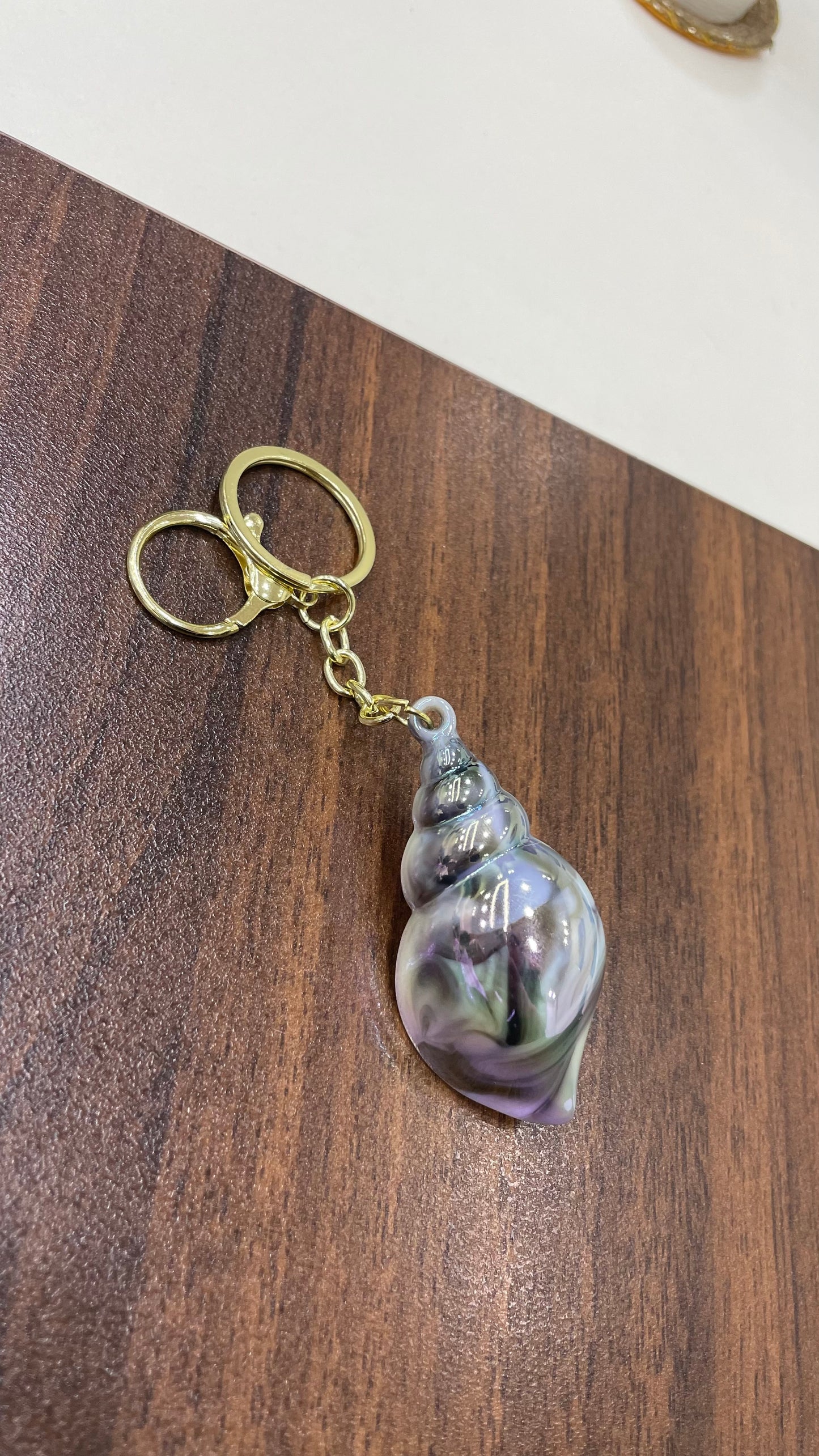 Seashell Keychain