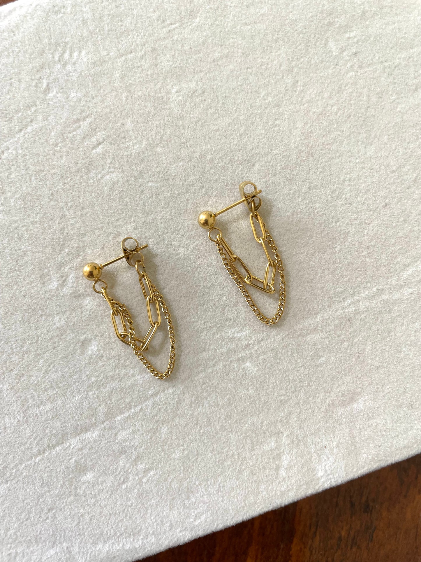 Layered earrings