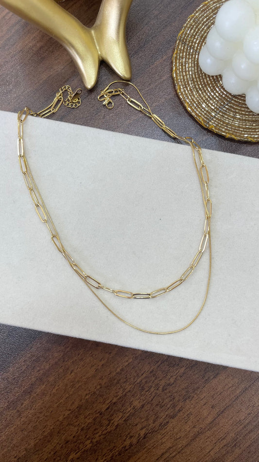 Glow Layered Necklace