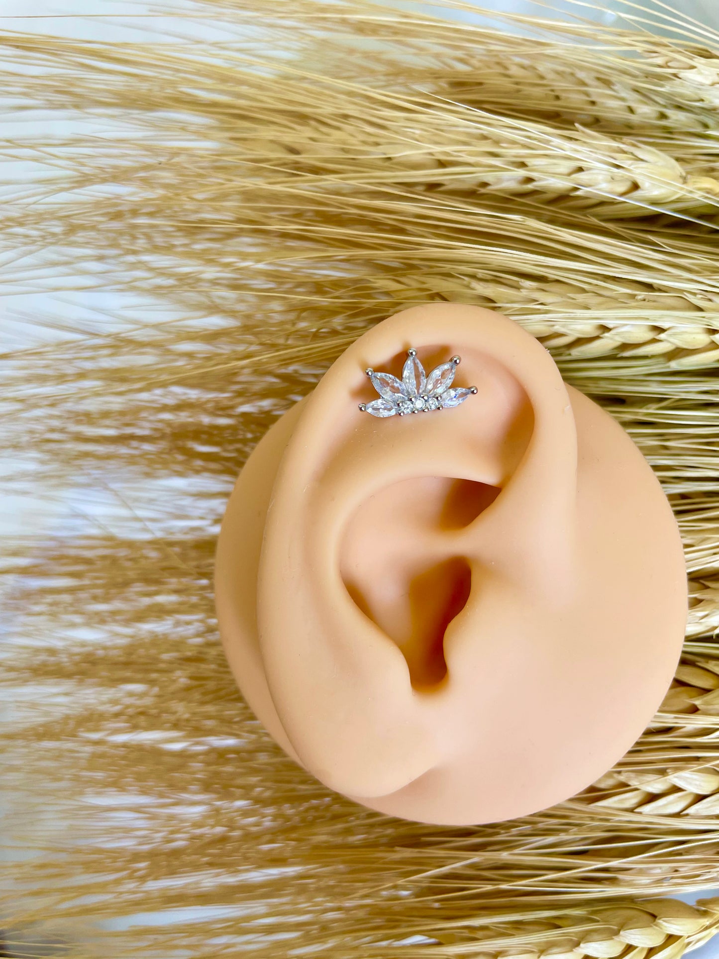 Radiant Ear Piercing