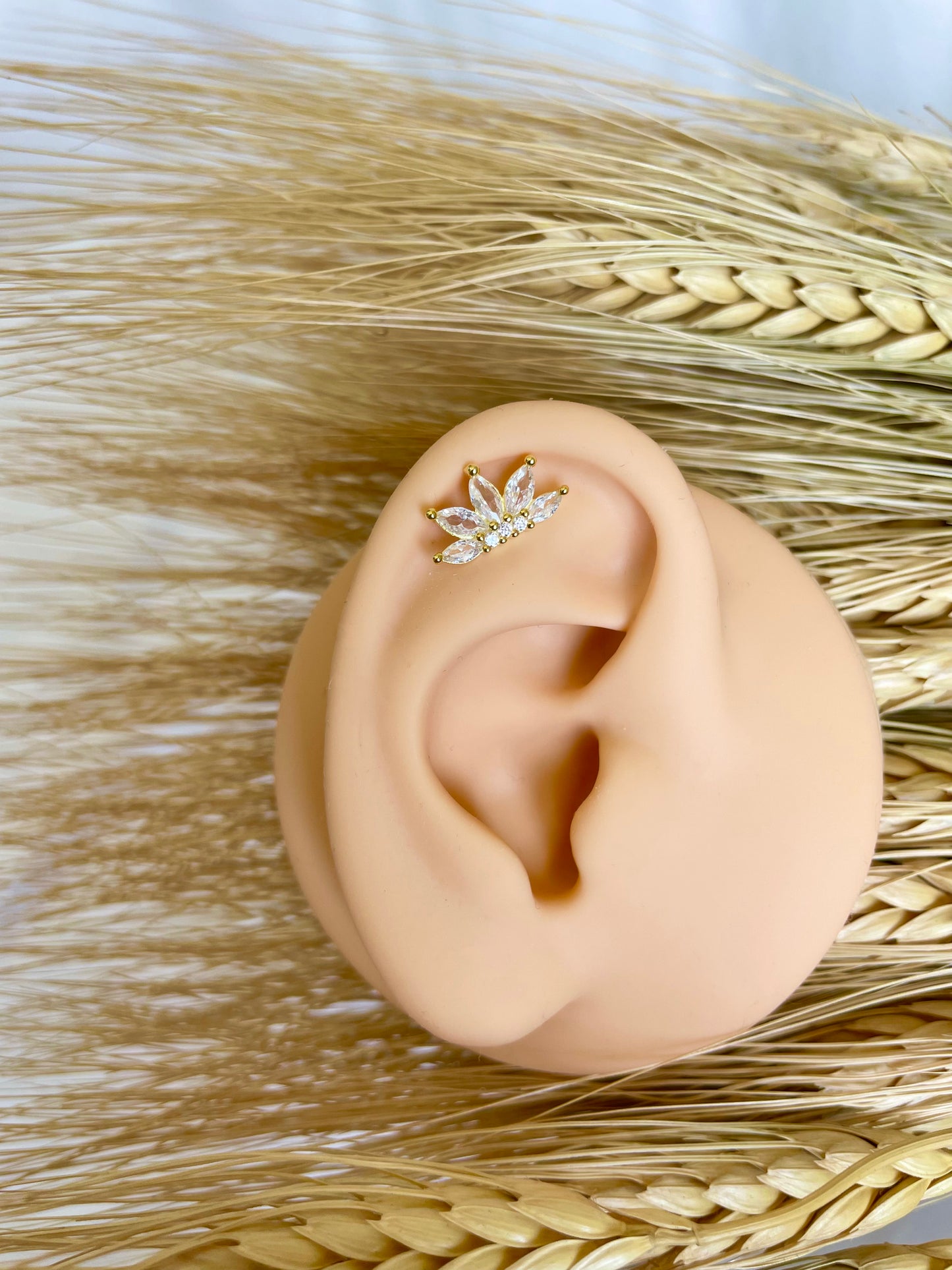 Radiant Ear Piercing