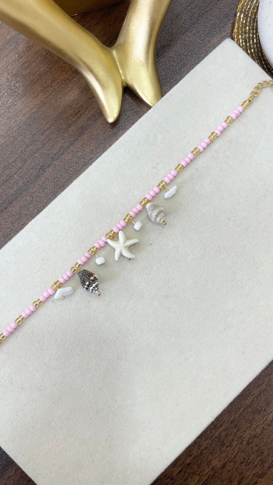 Rosé Anklet