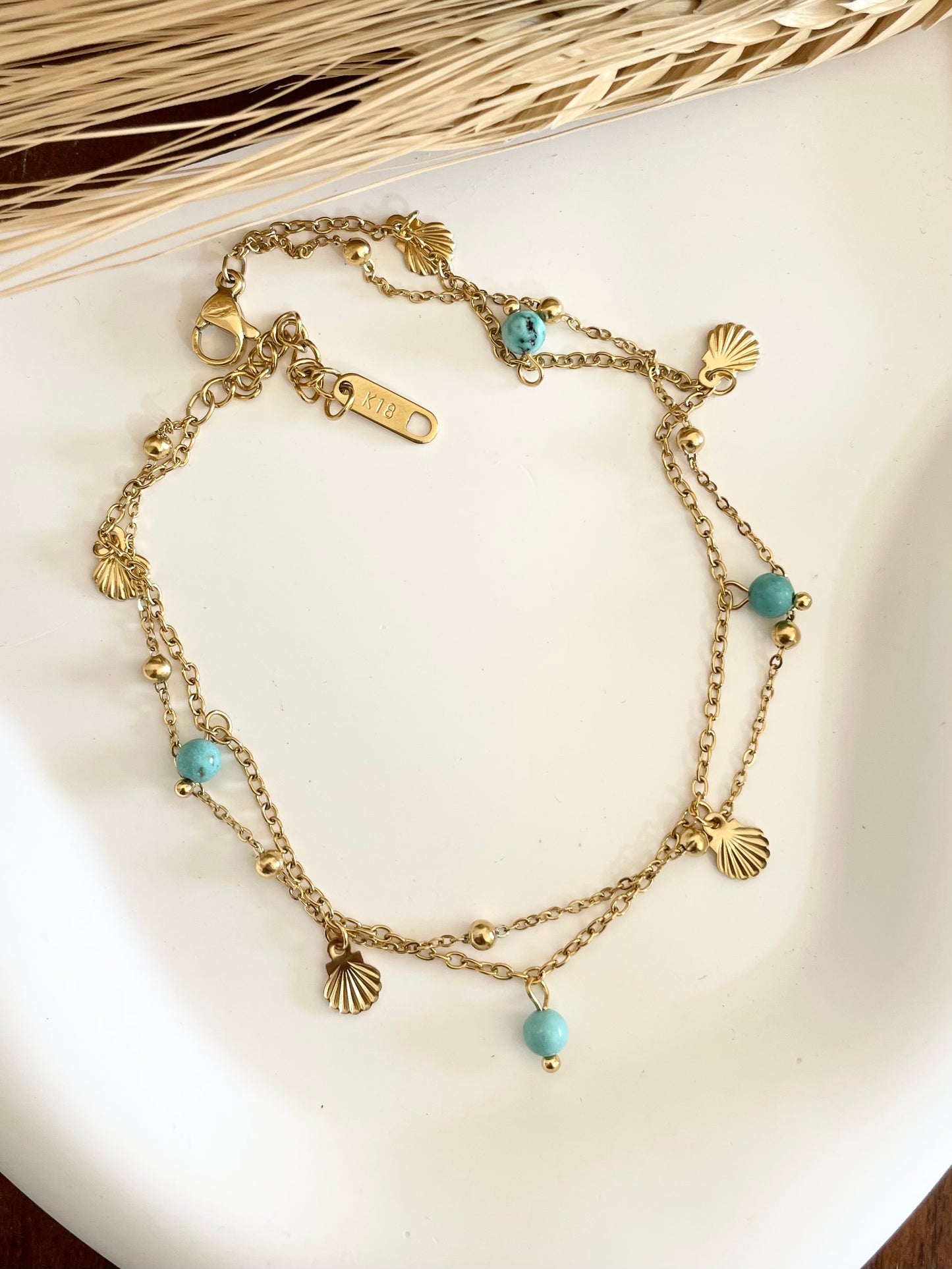 Turquoise Anklet