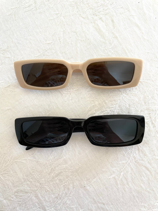 Rectangular sunglasses